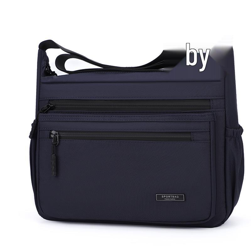 Мужская дорожная сумка кроссбоди большой вместимости, многослойная