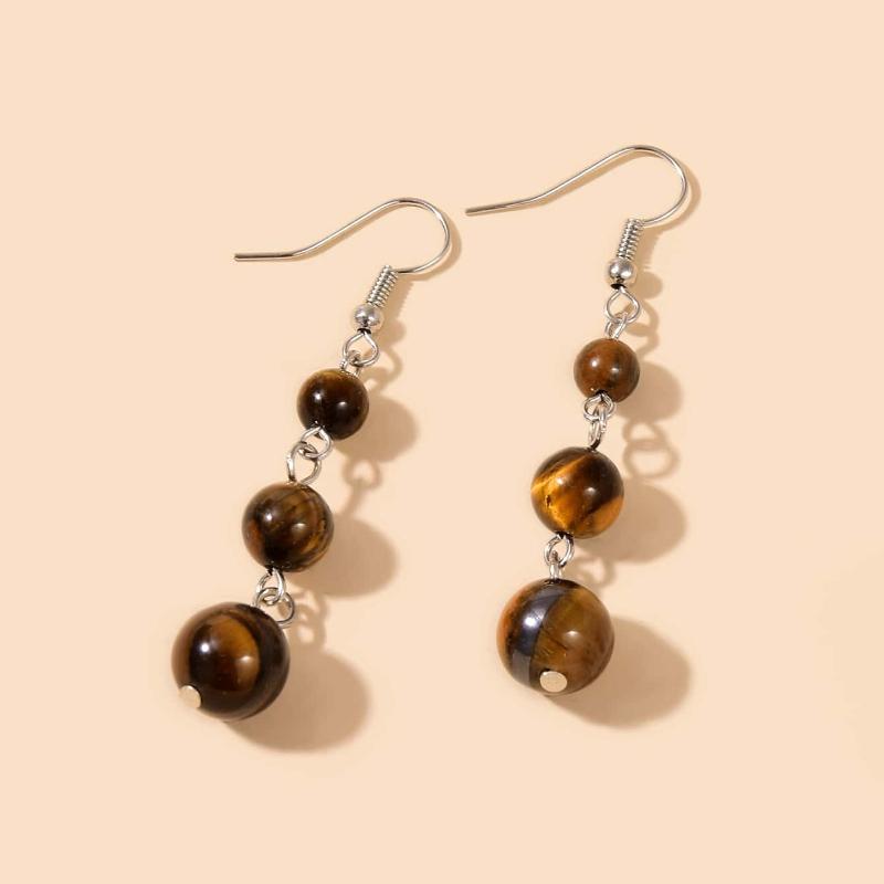Stone Drop Earrings