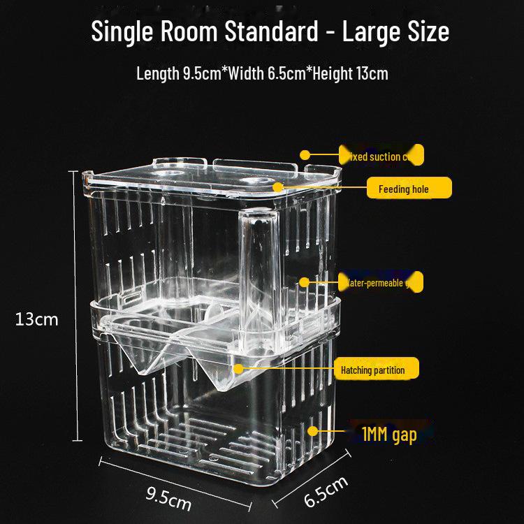 Double-Layer Floating Fish Isolation Box for Frying and Breeding