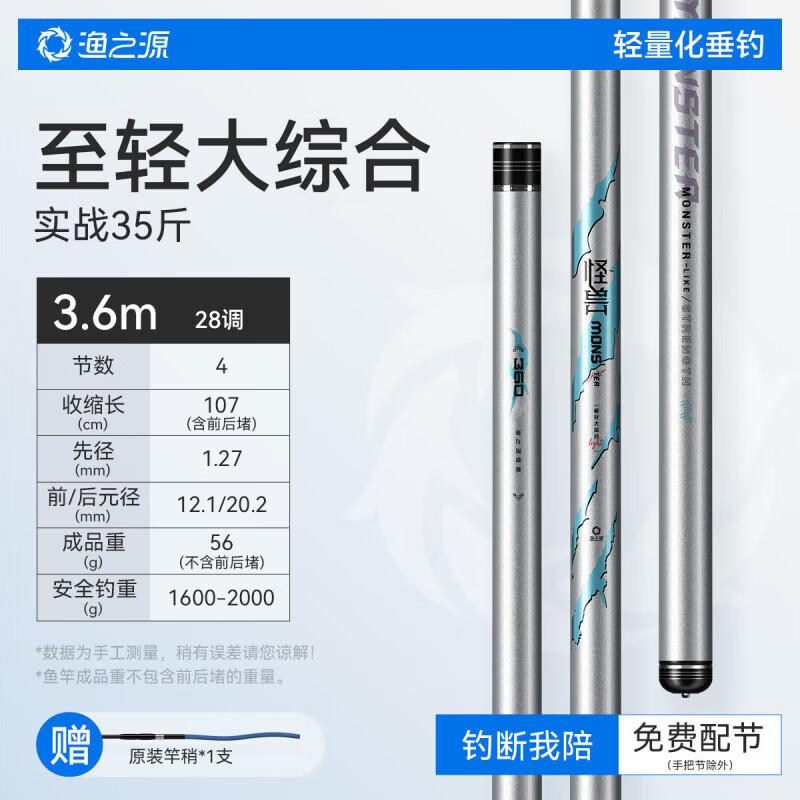 Yuzhiyuan Monster Lightweight Carbon Fishing Rod