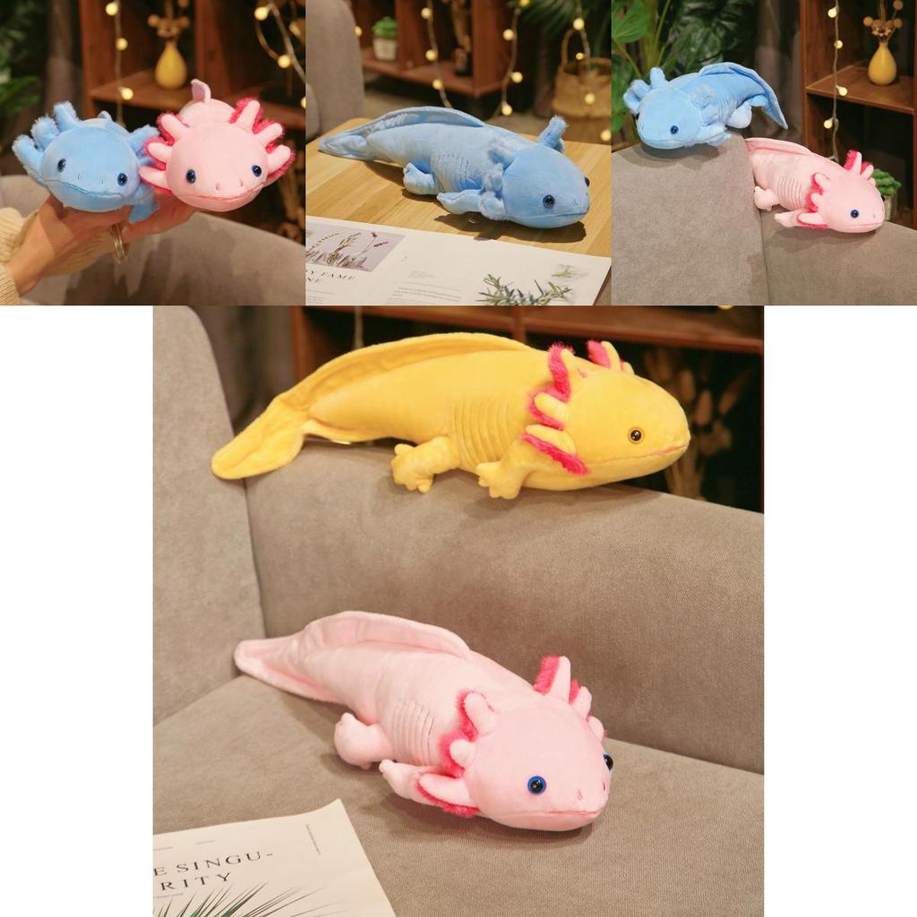 Axolotl Plush Soft And Cuddly Hexagonal Dinosaur Toy For Kids