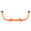 Ladder Roof Hook Aluminum Alloy Rust Resistant Stable Ladder Stabilizer for Height Work Orange