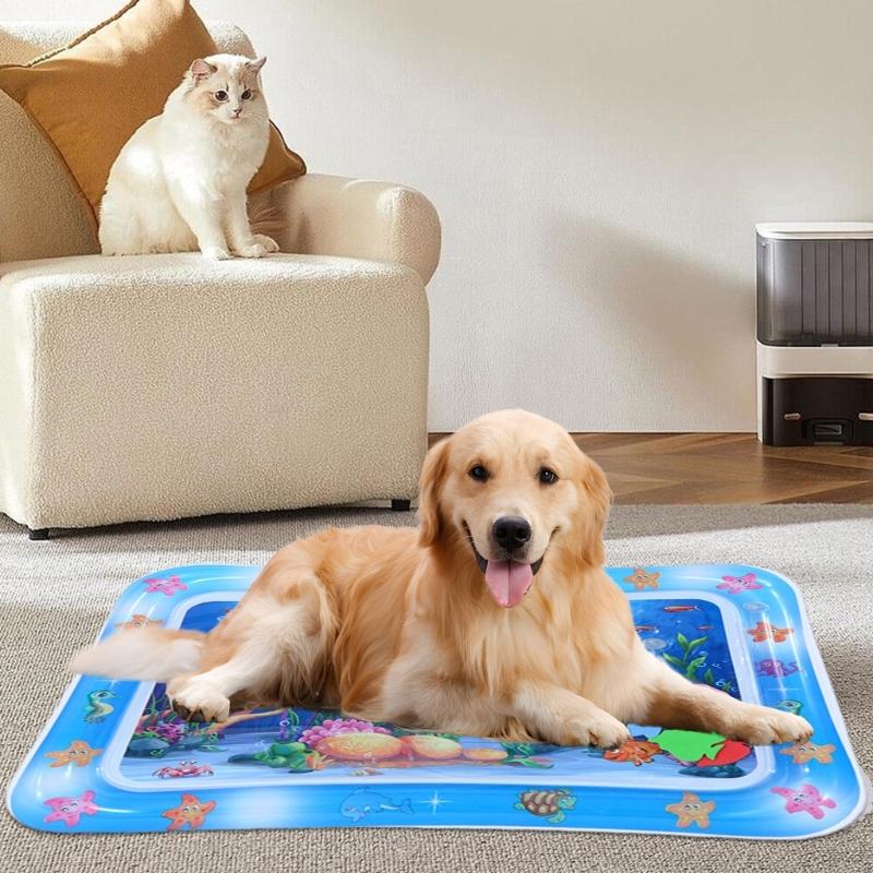 Wasserspielmatte für Katzen Kühlmatte für Katzen Hunde Liege Bett Wasserbett Sofa für den Innenbereich