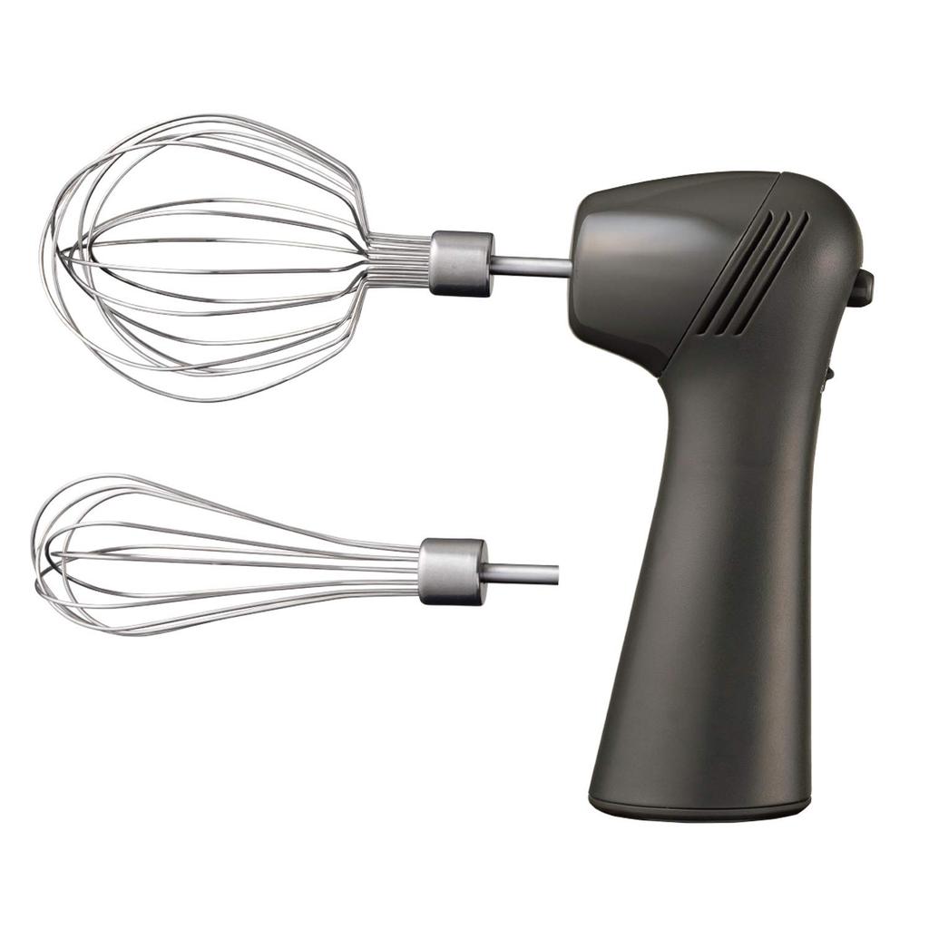 Kai Smart Hand Charcoal Kitchen DL6430 Whipper, Compact, Black, Tool,