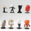 8pcs/set The Nightmare Sally Jack Skellington Christmas Action Figure Vinyl Figurine Halloween Gift Collection Toys