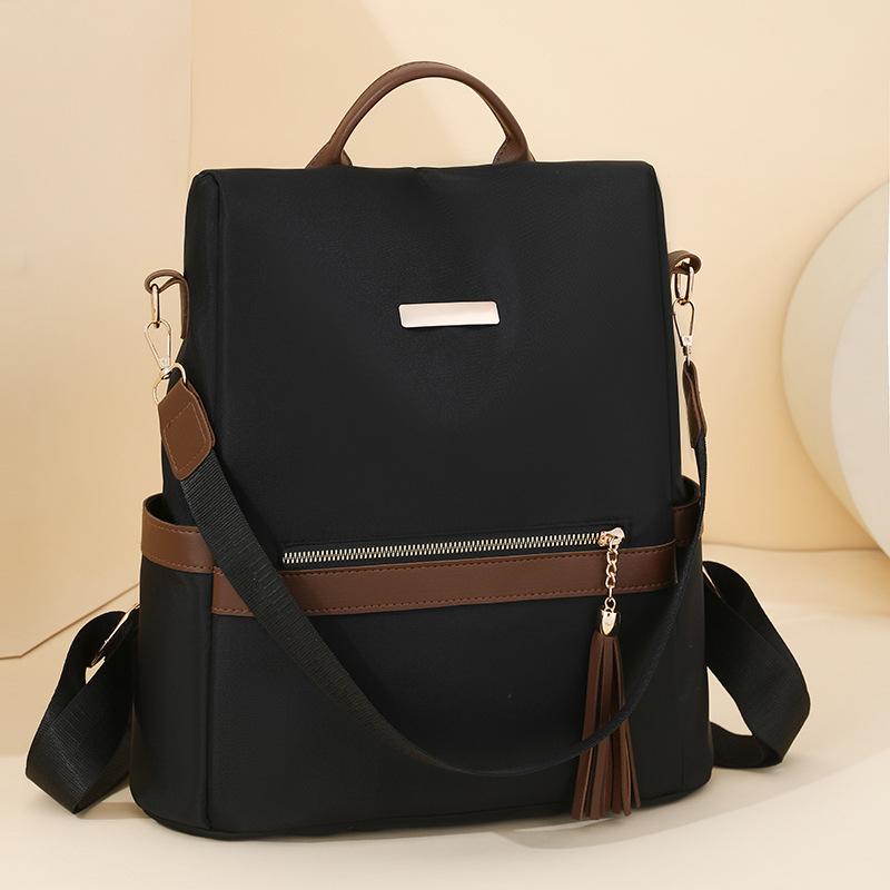 New large-capacity fashion backpack women's retro casual anti-theft schoolbag backpack women's shoulder bag