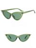 Small Frame Cat-eye Fashion Women's Sunglasses Retro Minimalist Suitable for Spring and Summer Vacation Travel Accessories
