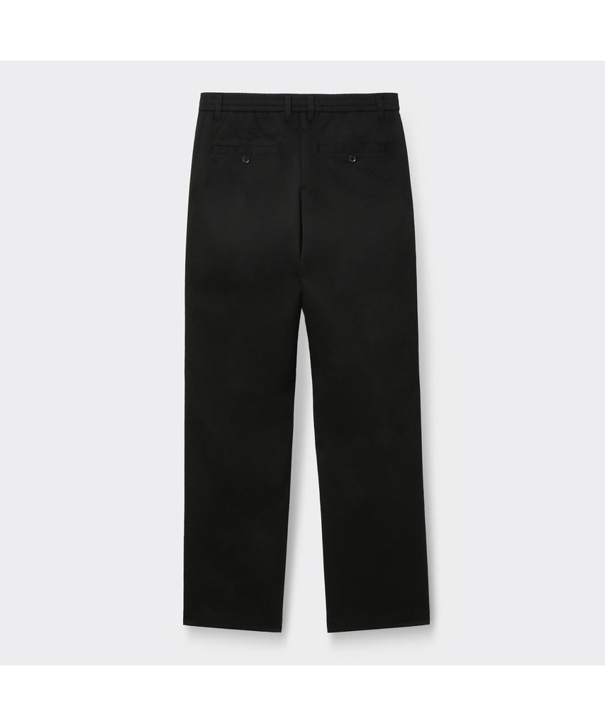 Keoseuuteommellou Black Cotton Pants Cwpam26311Bkx