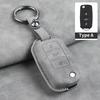Leather Car Key Cover Case for VW Volkswagen Tiguan MK1 MK2 Magotan Passat B5 B8 Polo Golf 4 5 6 7 Mk7 Jetta POLO Eos Scirocco