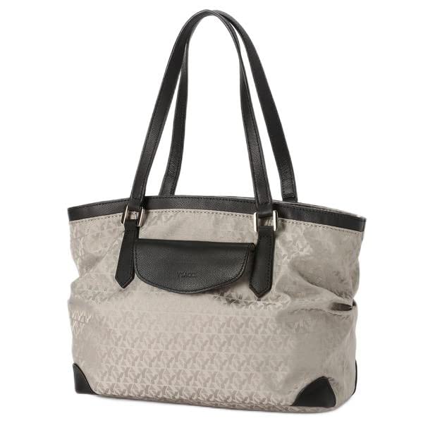 Tote Monogram X Cow Mini Beige [Isaac] Bag, Leather, 2-way Tote, Women's, (26)