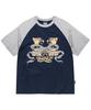 VIDEO JOCKEY Majubogom Raglan T-Shirt [Navy]