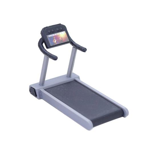 Миниатюрный Фитнес Оборудование Мини Беговая Дорожка Беговая Машина Жим лежа Штанга Игрушка Крошечный Спортзал Оборудование Модель DIY 1/12 Кукольный домик Декорация Аксессуары B