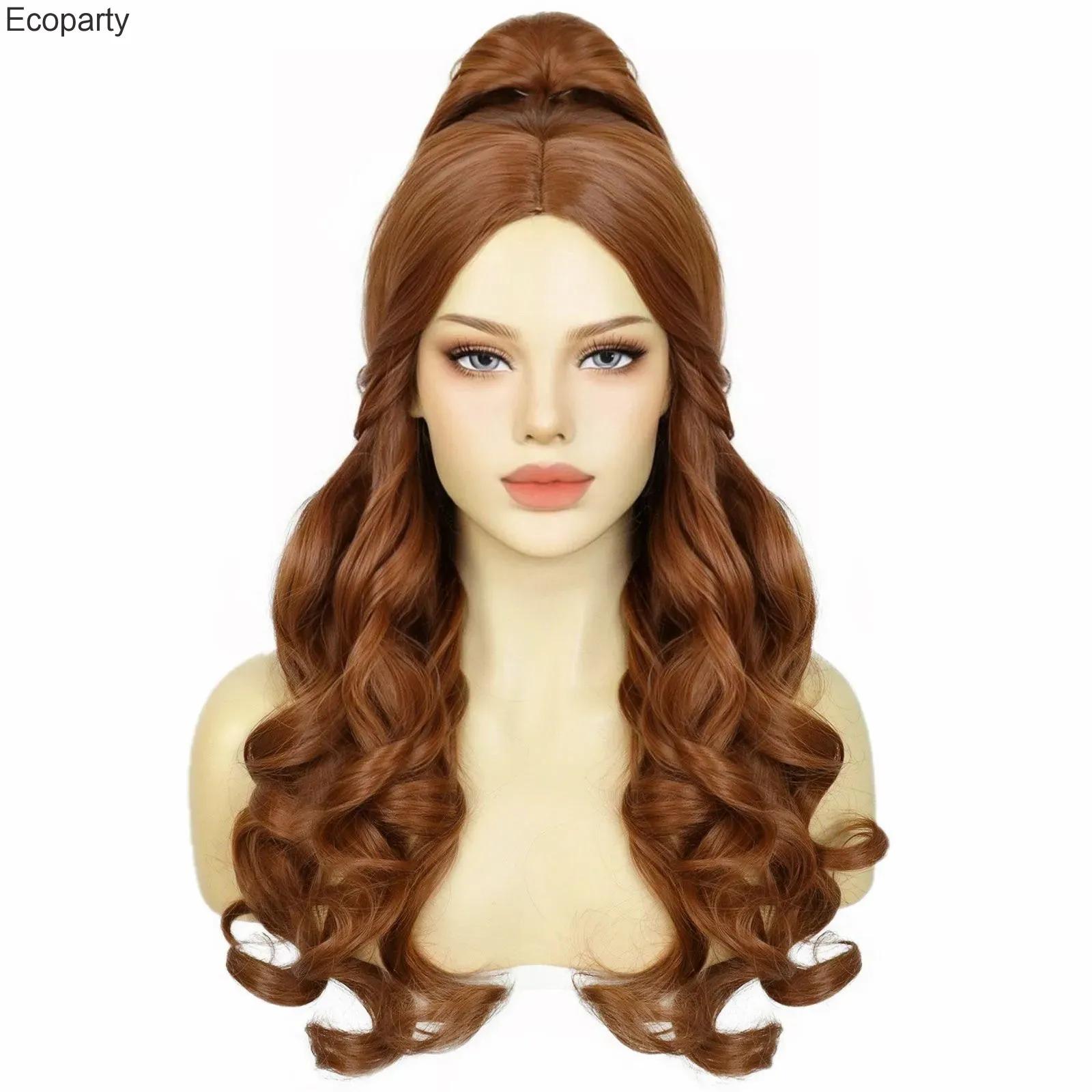 Cosplay Wig for Women Ponytail Curly