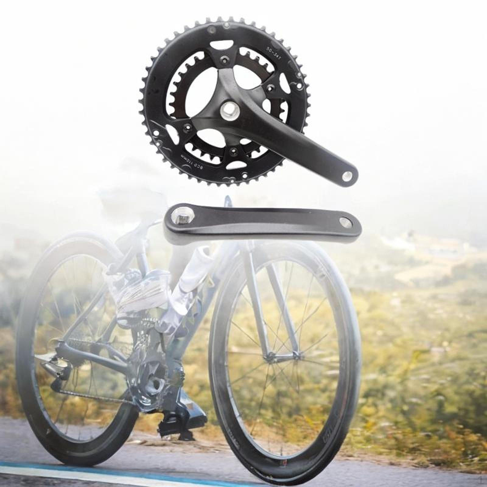 Велосипедный шатун, велосипедный шатун, велосипедный компонент, высокопрочный универсальный алюминиевый сплав для 170mm