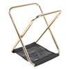 Aviation Aluminum Alloy Outdoor Portable Camping Mini Folding Stool Fishing Chairgolden