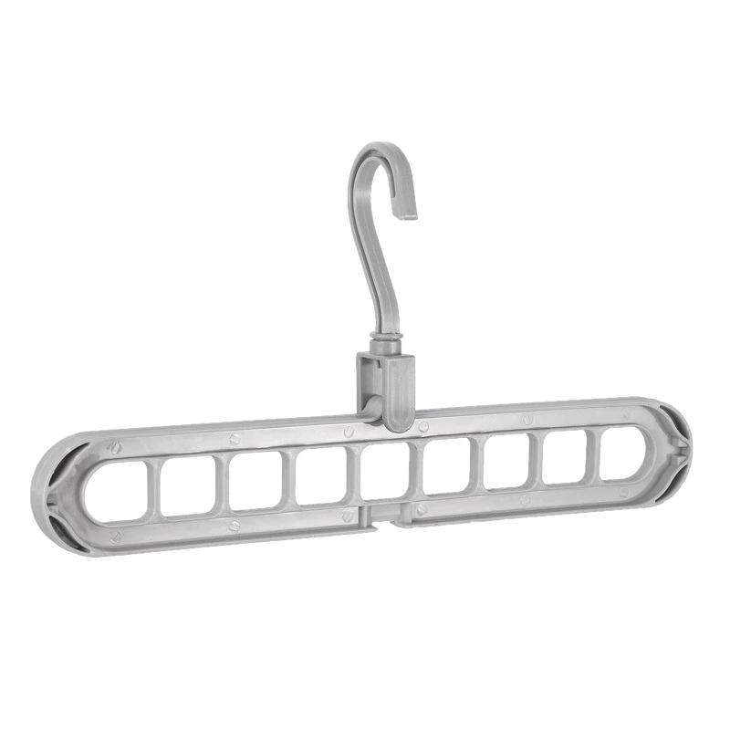 Magic Multi-Port Support Hangers For Clothes Space Saving Drying Rack Multifunction Plastic Wardrobe Organizer Clothes Rack