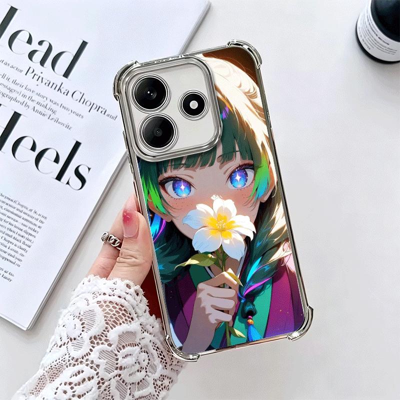 A-Apothecary D-Diaries Anime Plating Phone Case For Xiaomi Redmi Note 14 15 Pro Plus 13 12 11 11S 11T 10 9S 9 5G Anti-Fall Airab
