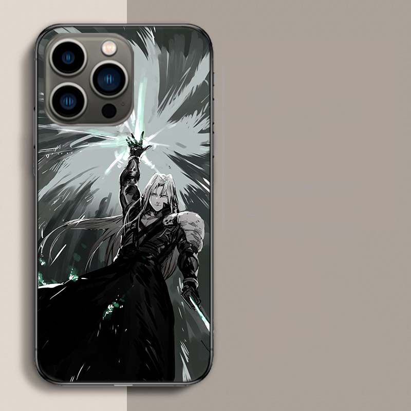 Anime FINAL FANTASY 7 BloodyBeni Handyhülle Für Iphone 17 Air 15 Pro 14 Plus 16 Pro Max 17E 16E 12 13 Mini 11 Hülle Süße Fundas