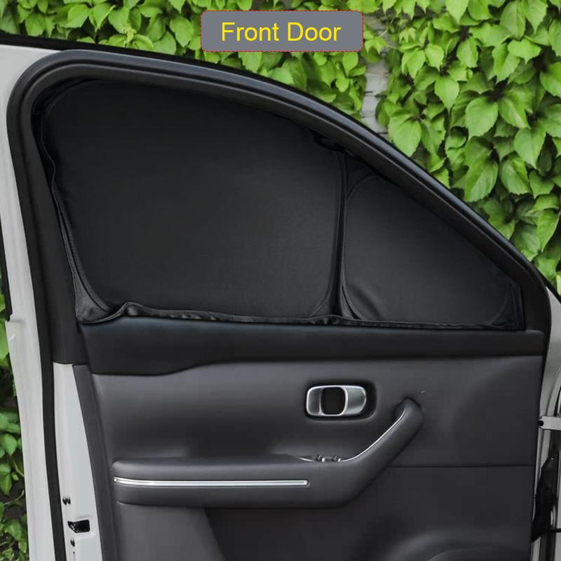 Car Black Window Privacy Sunshade For LEAPMOTOR C10 2024-Present Auto Anti-UV Heat Insulation Protect Cover Interior Accessory