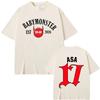 Babymonster Ahyeon Asa Rami Rora Ruka Pharita Chiquita Tour 2026 Tshirt Unisex Women Fashion pure Cotton Short Sleeve T Shirt