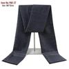 2026 Men's Winter Warm Plaid Scarf - European & American Style, Imitation Cashmere, Long Scarf