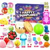 Christmas Squishy Advent Calendar , Fidget Countdown Calendar Surprises Sensory Fidget for Adult Christmas Party Favors Gift