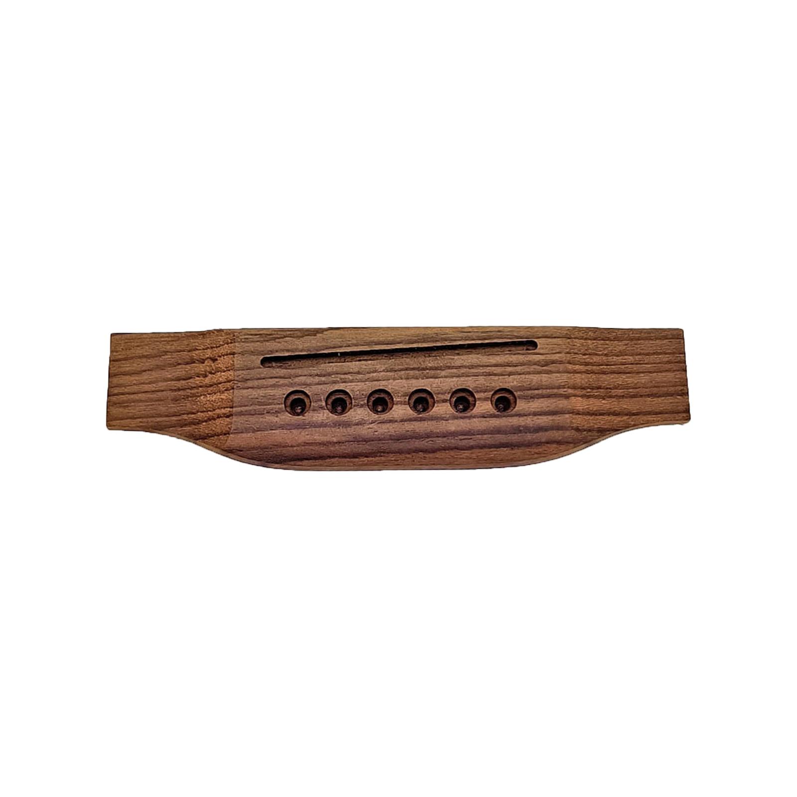 

Acoustic Guitar Wood Rosewood Bridge 6 String Folk Guitar Bridge for 40/41inch Guitar Replacement Parts Enduring