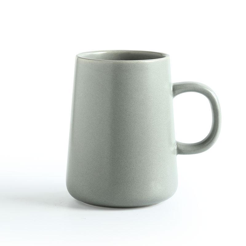 Ceramic Matte Large Capacity Coffee Cup Home Enterprise Gift Gift Prints