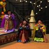 Bestselling Halloween Hanging Figurine Set Witch Dolls Handhold Broom Decorative Pendants Indoor Display Ornaments