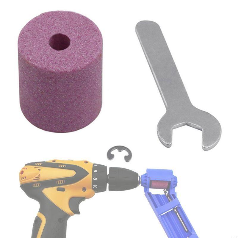 Portable Drill Bit Sharpener Corundum Grinding Wheel for Grinder Tools