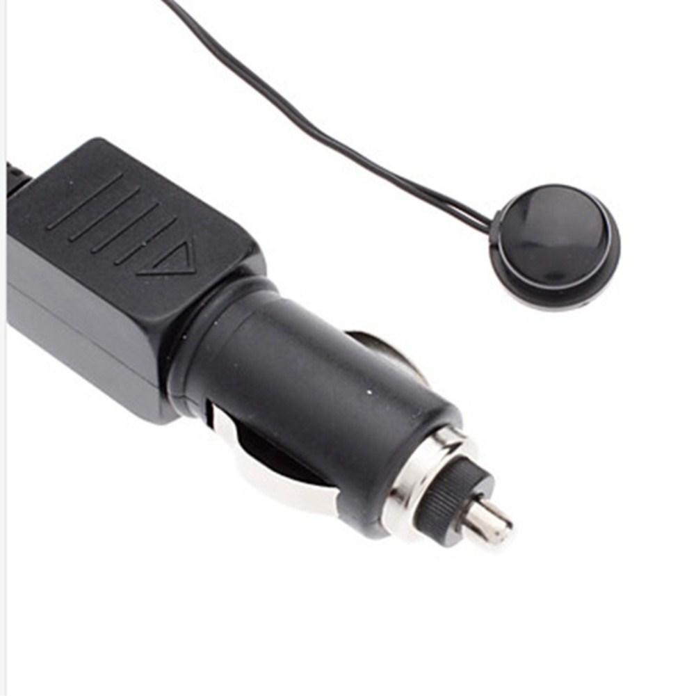 12V Mini LCD Display Digital Thermometer Car Inter/Exter Thermometer Embedded Electronic Digital Thermometer