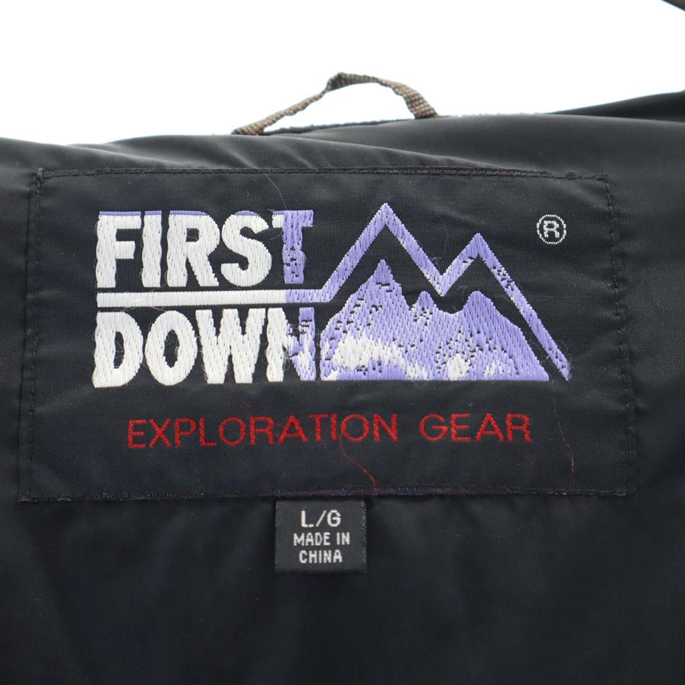 FIRSTDOWN 90s Old Snow Board Down Jacket L Brown Skiing Men's Used