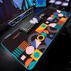 Bauhaus Geometric Mouse Pad RGB Backlit Mouse Pad Laptop Mouse Pad Laptop Gamer Computer Desk Gaming Accessories