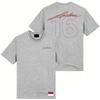 חולצת טי SIGNATURE TEE Charles No.16 Leclerc חולצת טריקו צווארון עגול חולצות טי קיץ שרוול קצר עיצוב אופנתי הדפסה גרפית מרצ' בגדים
