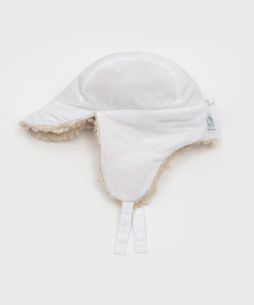 Likkeullou Rc Dori Two-Way Trooper Hat Ivory