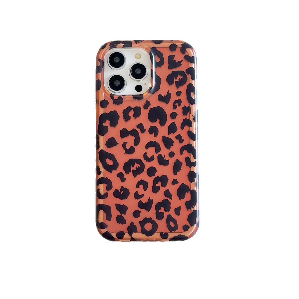 Retro Leopard Print iPhone 17 Pro Max & 16 Two-in-One Case - Full Coverage Protection for Autumn and Winter.