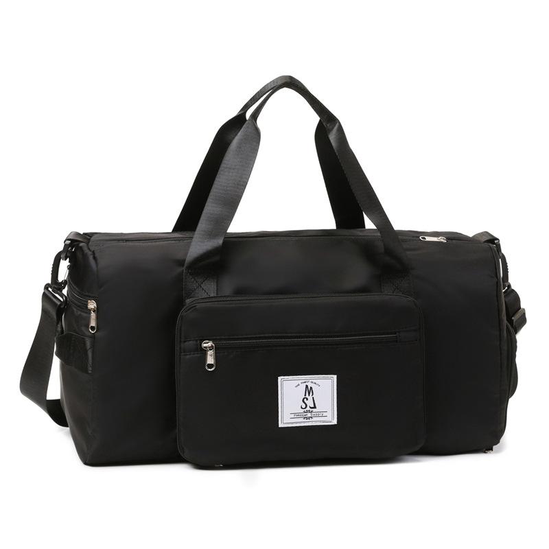 Large-capacity fitness bag storage and burden reduction, fashionable and simple short-distance travel bag, independent shoe compartment, yoga bag.
