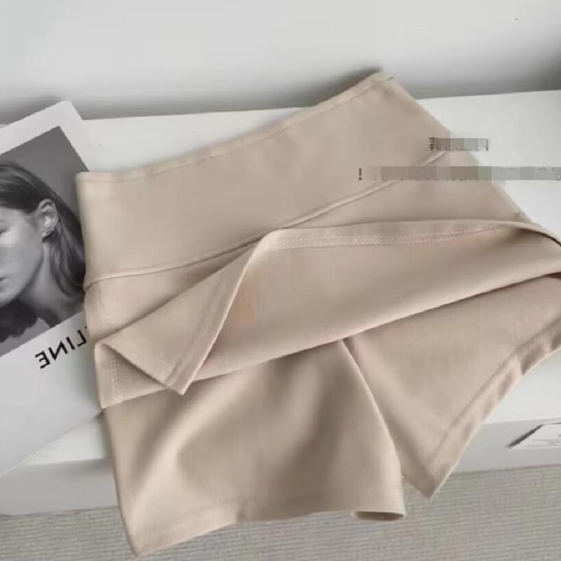 Damen A-Linien Minirock mit hoher Taille und Patchwork - Frühjahrskollektion