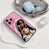 Fashion B-Bratz D-Doll Phone Case Phone Case For Iphone 17 16 15 11 13 14 Pro Max X Xr Xs Max 12mini Black Shell Cover Case