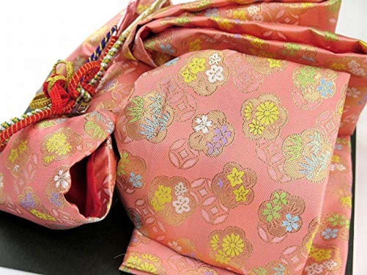 Muromachi 7 Years Old Kimono Full Set Four Kimono Making Obi Set 753 Twisted Plum and Double Cherry PTK380d103YY [Kyoto st. ] Shichi-Go-San Girls'