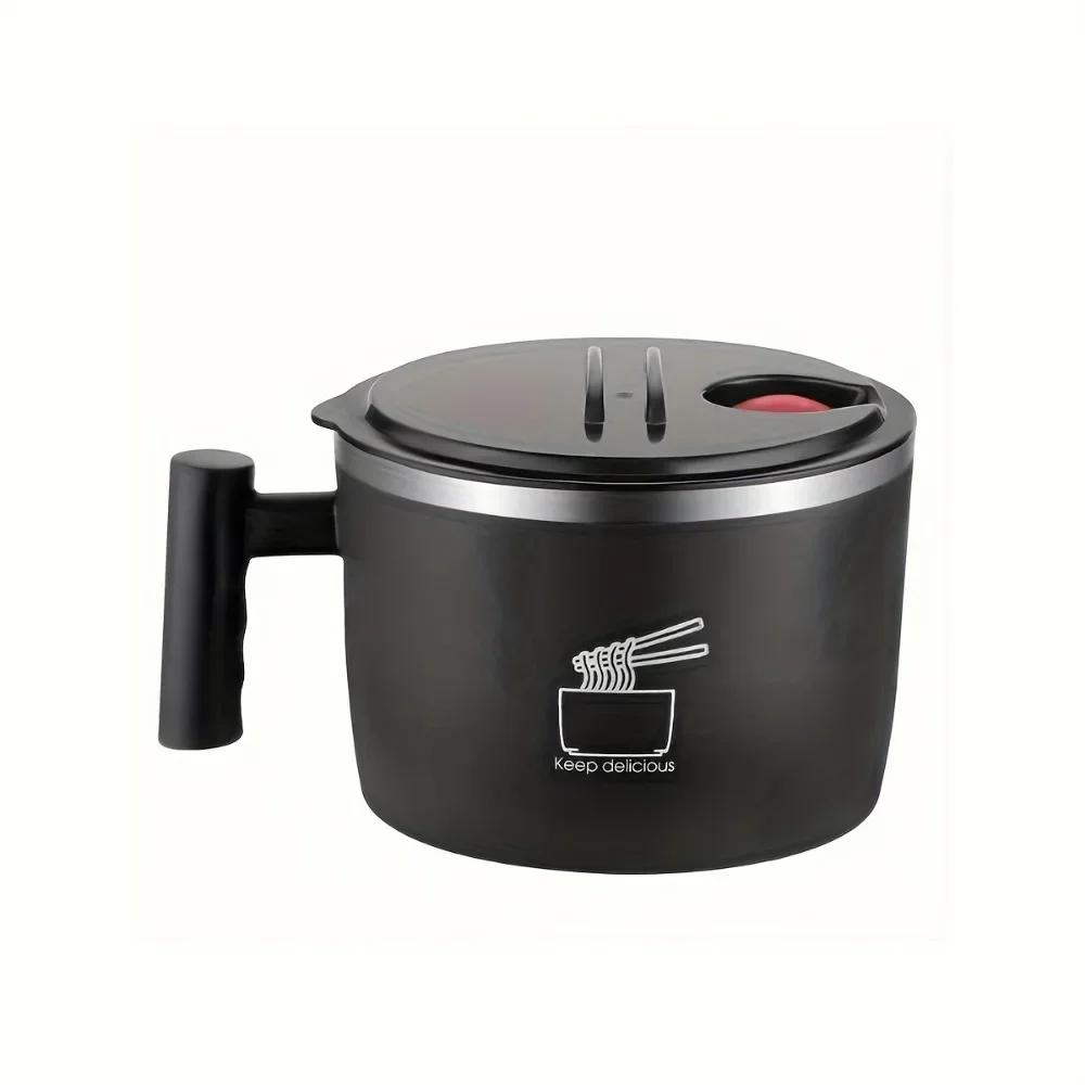 Bowl, Lunch Container,1000ml Large Thai Soup Bowls, Tableware with Phone Stand, Cereal Bowls for Home, Kitchen, Camping,