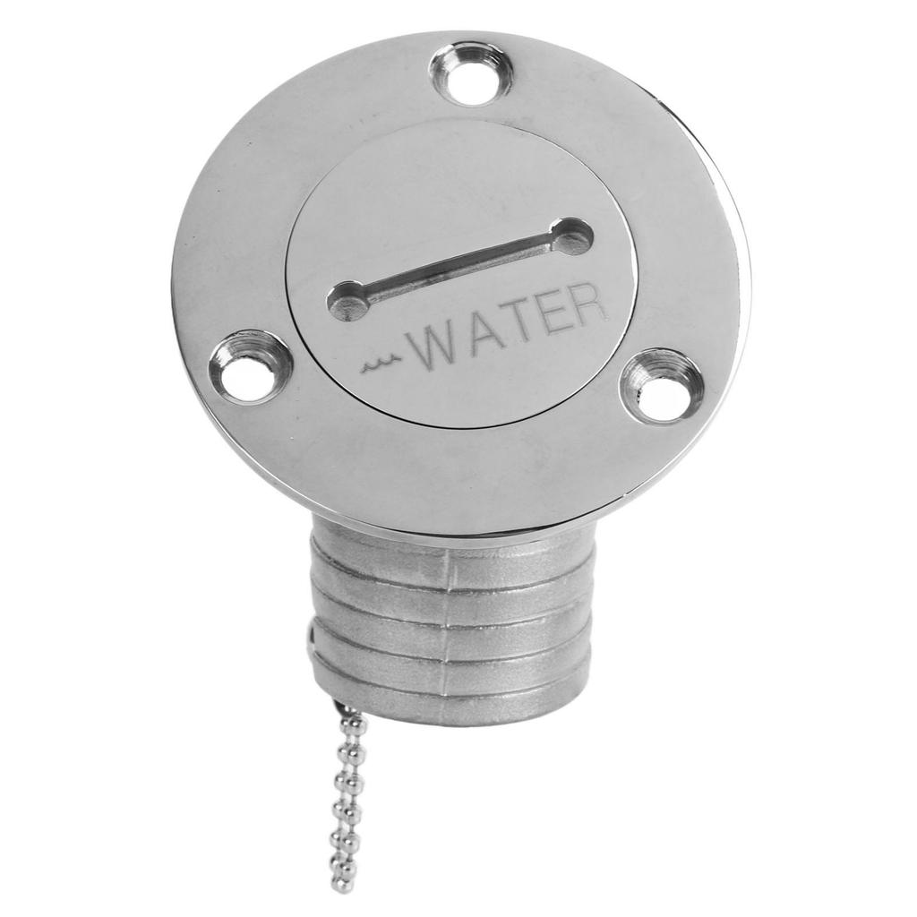 Boat Deck Filler with Key Cap Marine Stainless Steel Hardware for Yacht RV 45 Degrees 1.5in 38mm