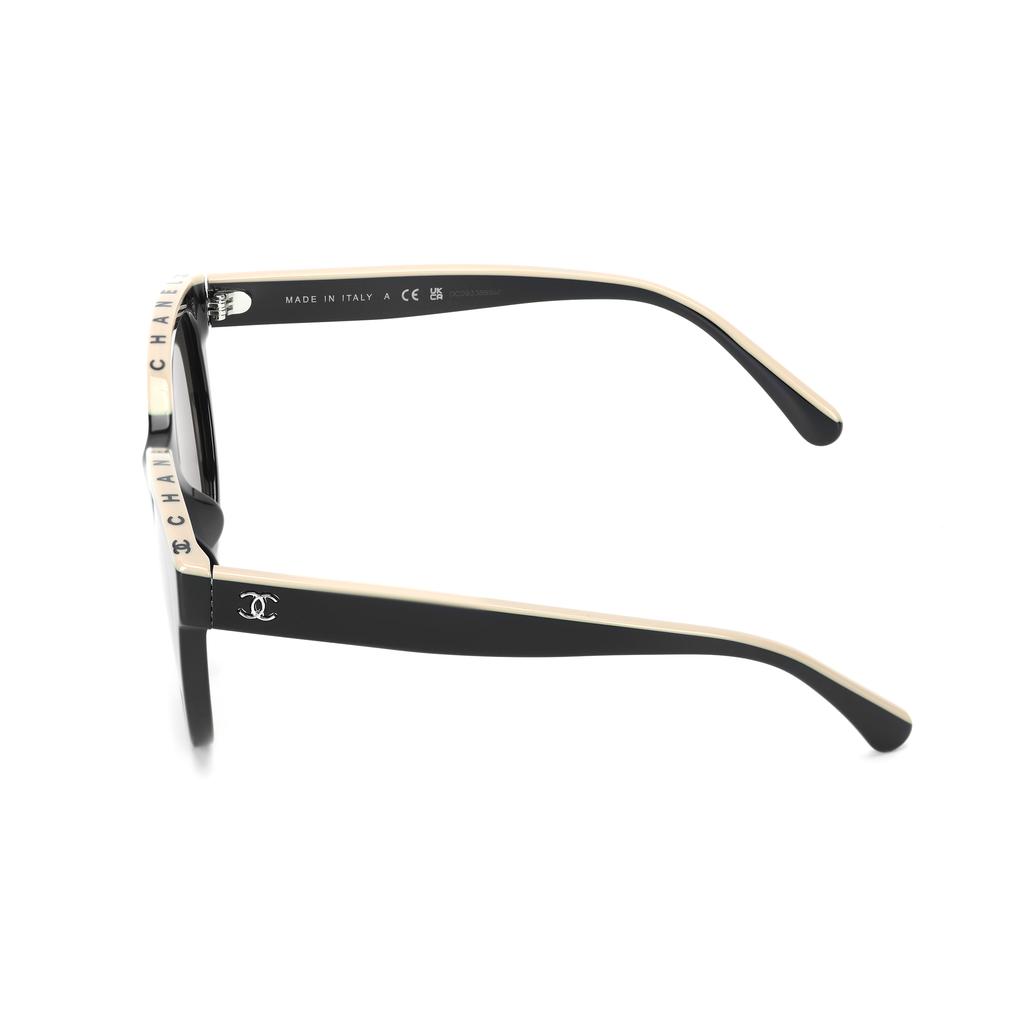 Chanel Logo Butterfly Sunglasses Unisex Sunglasses Black CH5414A-C534/3