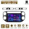 Android Car-Play Car Radio For Volkswagen Tiguan 1 NF 2006 -2016 Multimedia Player Head Unit Stereo GPS Navigation BT WIFI,2+64GB