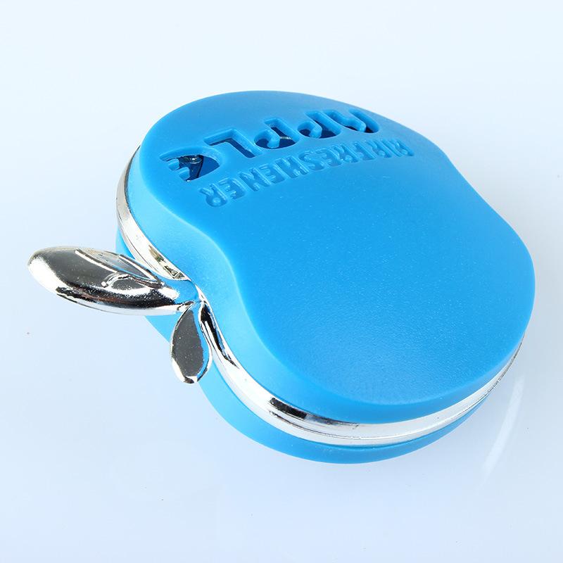 Car Perfume Air Freshener Apple Shape Original Fragrance Orange Lemon Apple Strawberry Lavender Scent Automobile