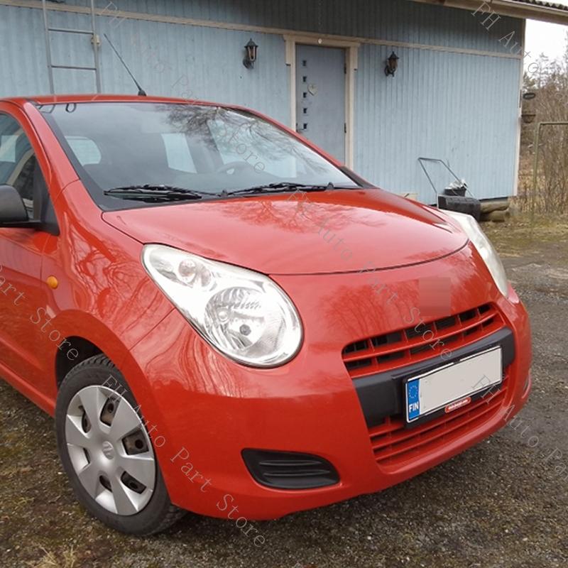 For Suzuki Alto 2009 2010 2011 2012 Front Bumper Fog Light Lamp Trim Cover Frame Grille Foglamp Lid Bezel Hood