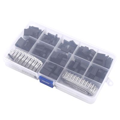 620 buc Cablu Jumper Conector cu Header cu Pini Kit Carcasă Terminal cu Pini Crimp Masculin/Feminin Cu