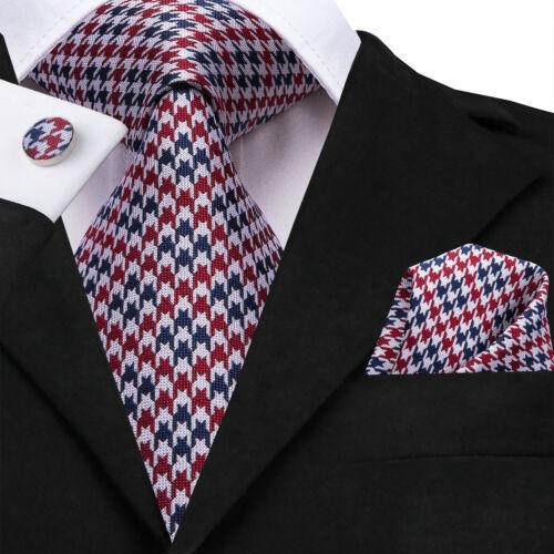 280 Styles Silk Mens Tie Pocket Square Hankerchief Cufflinks Wedding Set Prom