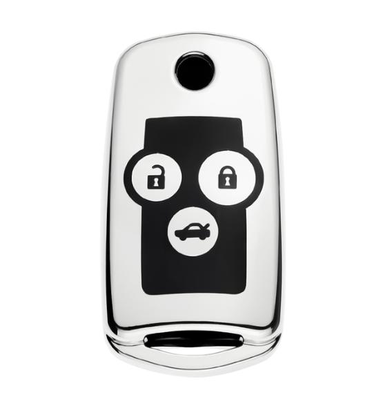 New 3 Buttons TPU Car Key Case Cover Shell Keychain For Honda CRV HRV Jazz Odyssey Civic Fit Accord For Acura TL TSX ZDX RSX CRZ
