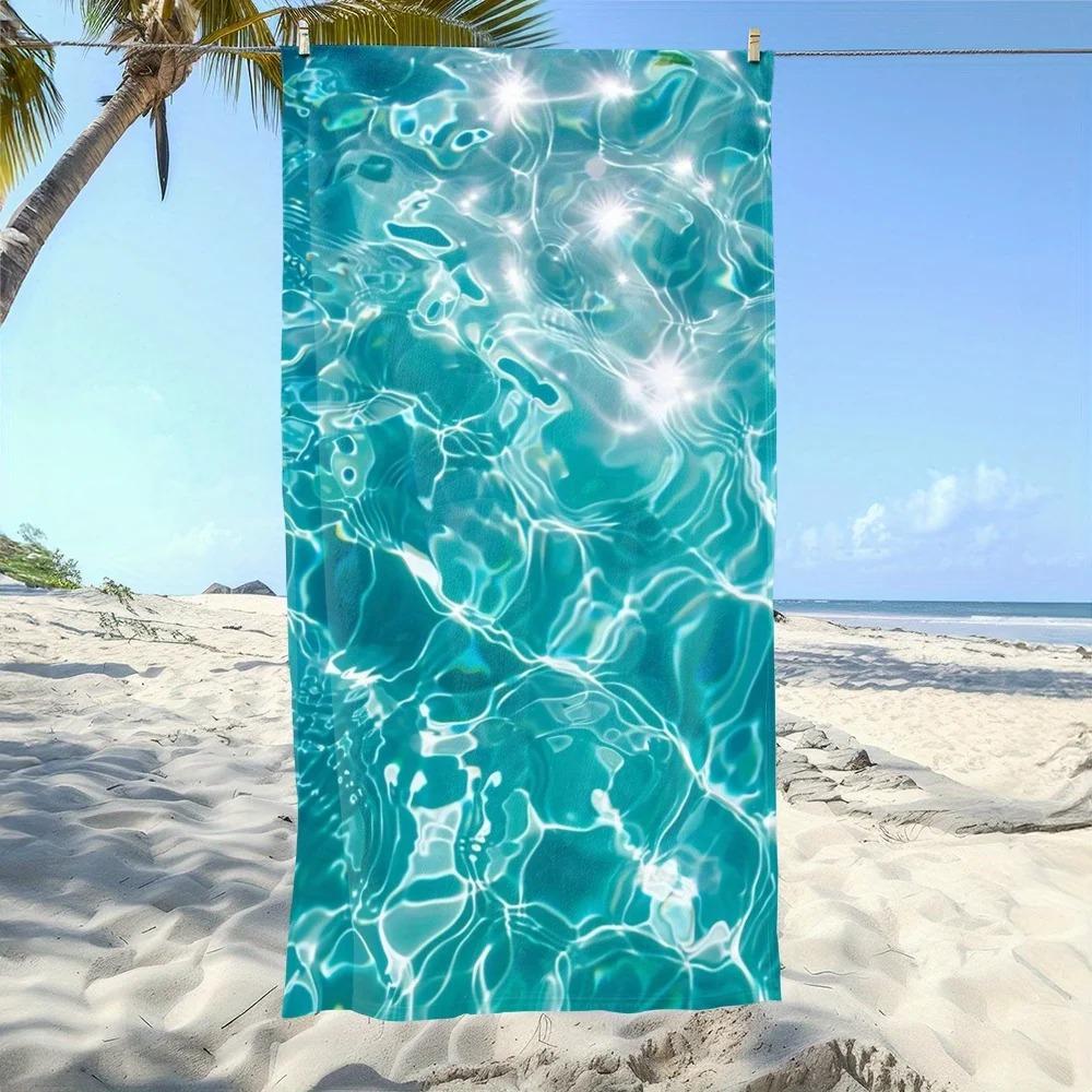 Boho Dark Pink Mandala Beach Towel Peach Skin Sand Free Bath Towel Oversized Lightweight For Yoga Spa Swim Pool Summer Vacation